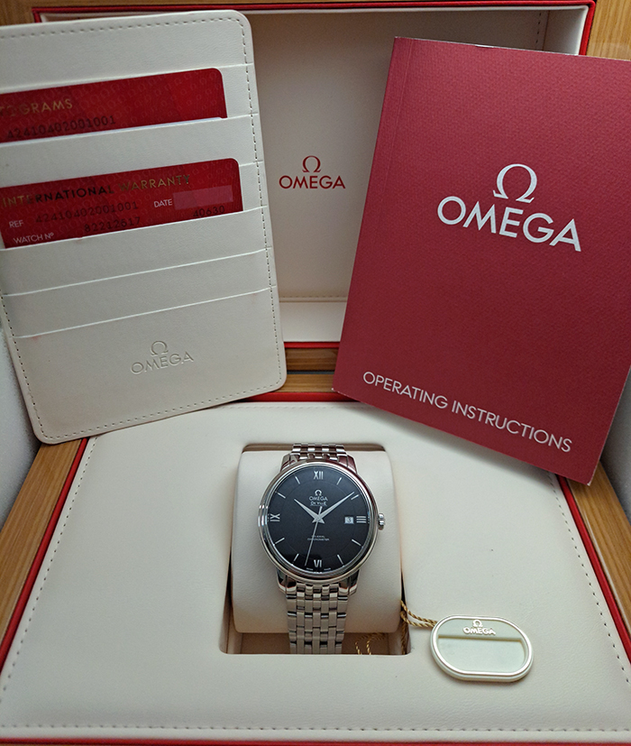 Omega De Ville Prestige Co-Axial Chronometer Ref. 424.10.40.20.01.001